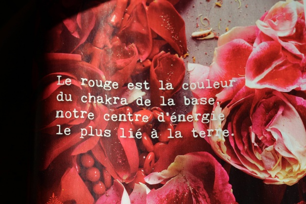 Journal créatif rouge 011